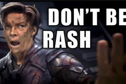 dont be rash adam warlock