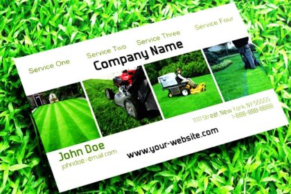 Landscaping Business Card