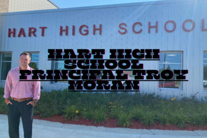 Hart High School principal Troy Moran